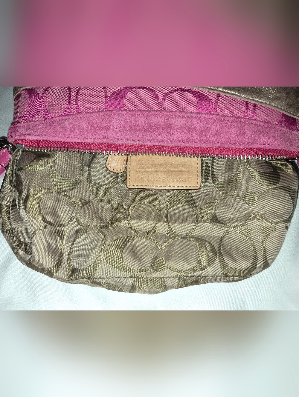 Rare 2004 Coach Wave Patchwork Mini Demi Shoulder Bag - Picture 10 of 16